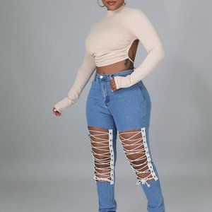 "4EVA FINE'" JEANS